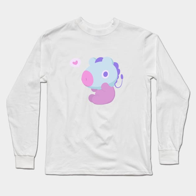 Mang BT21 Long Sleeve T-Shirt by Meifwaph